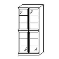 Книжный шкаф 2/2