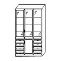 Книжный шкаф 3/9